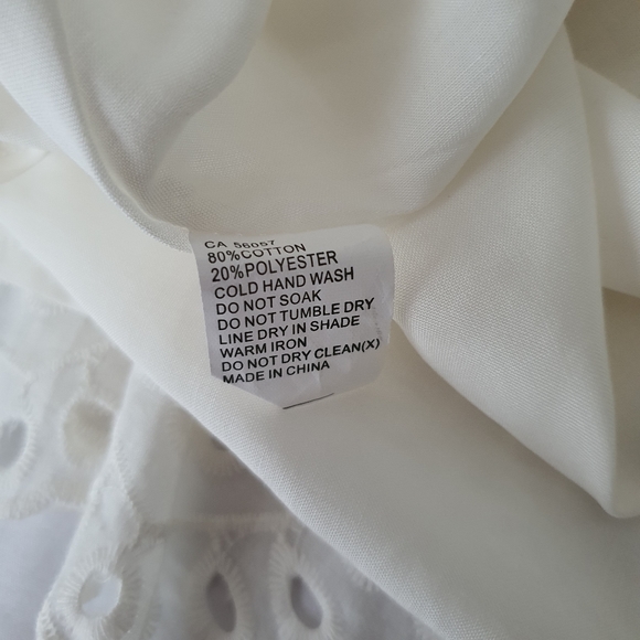 Mia Broderie Anglaise Lined Skirt - Picture 11 of 11